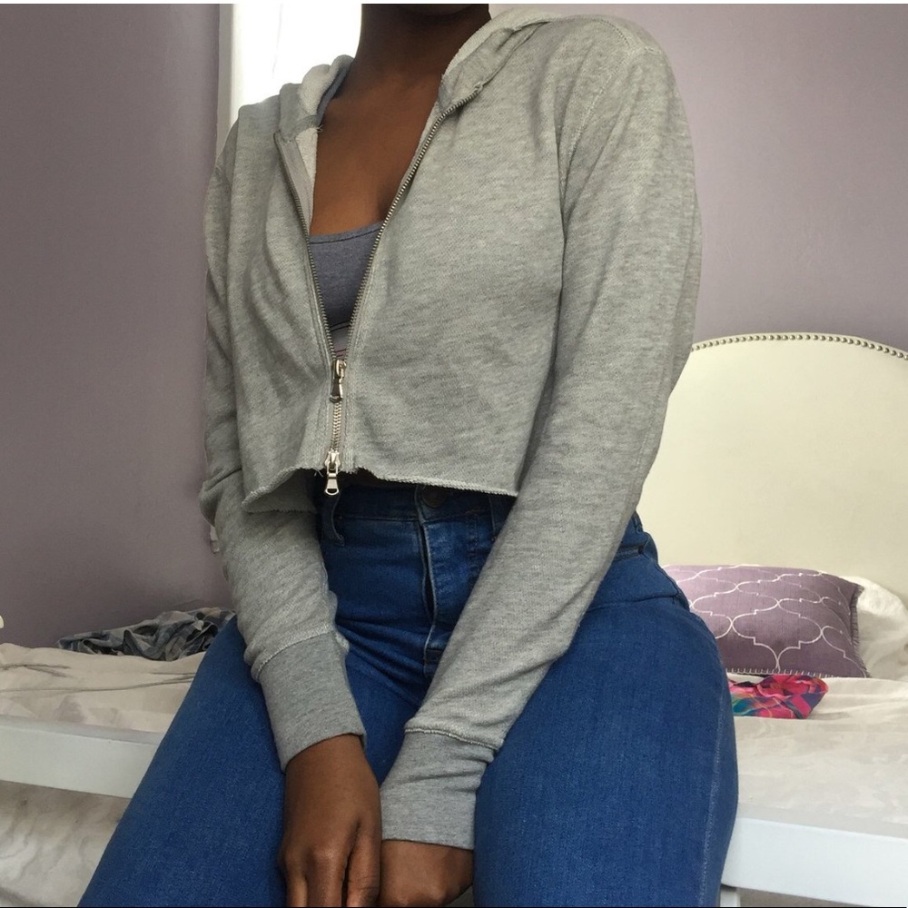 Urban Outfitters Silence and Noise cropped hoodie